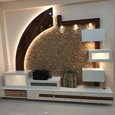 Lighting, Living, Storage Designs by Carpenter Star Wood Works, Delhi | Kolo