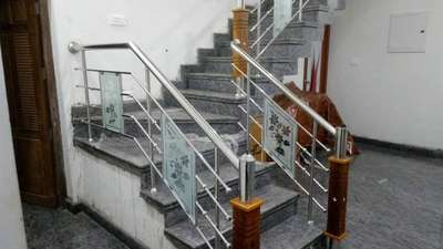 Staircase Designs by Interior Designer Anoop Kumar, Pathanamthitta | Kolo