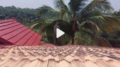Roof Designs by Painting Works Bijoy  pereira , Thiruvananthapuram | Kolo