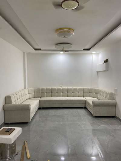 Ceiling, Lighting, Living, Furniture, Flooring Designs by Carpenter Rais rahamn, Bhopal | Kolo