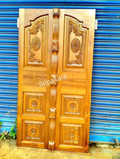 Door Designs by Carpenter Rajesh Silpasala, Ernakulam | Kolo