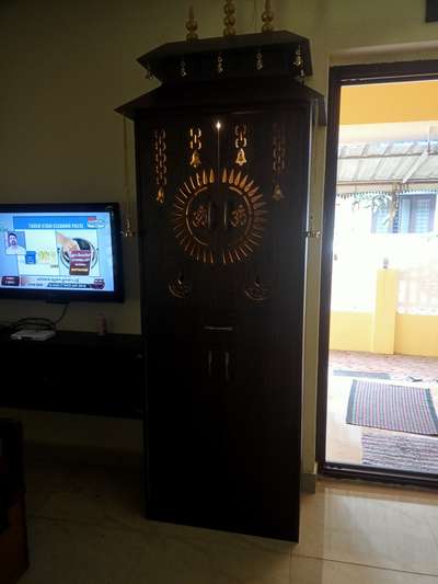 Living, Prayer Room, Storage Designs by Carpenter jineesh ku jineesh, Thrissur | Kolo