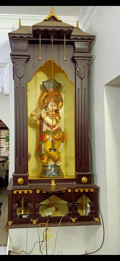 Prayer Room Designs by Carpenter vinu vinugopalan, Thrissur | Kolo