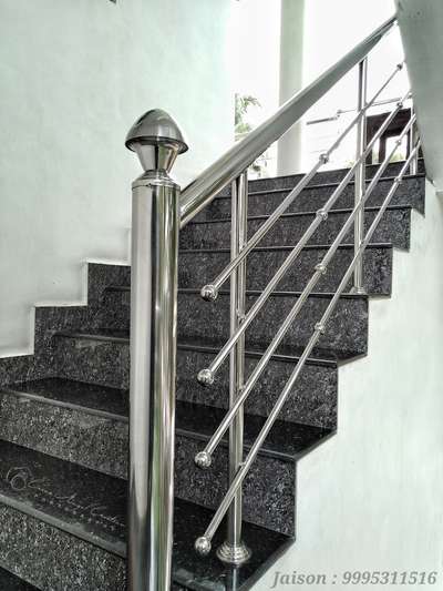 Staircase Designs by Fabrication & Welding Criss Angel, Ernakulam | Kolo