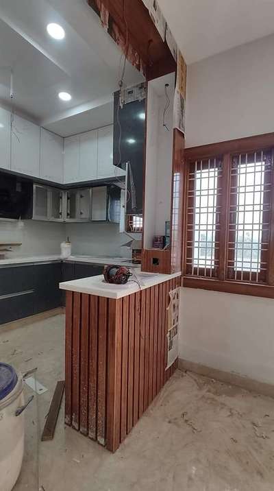 Kitchen, Storage Designs by Interior Designer ravi prashar, Faridabad | Kolo