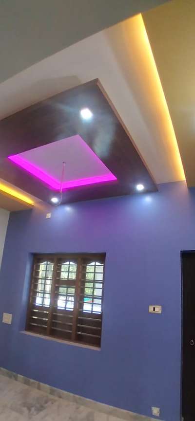 Ceiling, Lighting, Window, Wall Designs by Contractor Santhosh  Santhosh , Malappuram | Kolo
