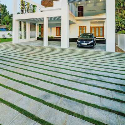 Exterior, Flooring Designs by Gardening & Landscaping Hemanth  Manoj, Thrissur | Kolo