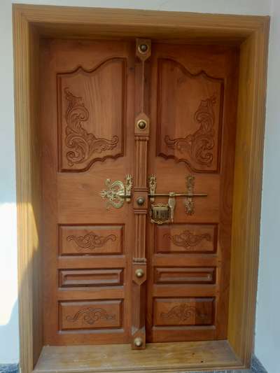Door Designs by Carpenter Reji Nandhakumar Re, Alappuzha | Kolo