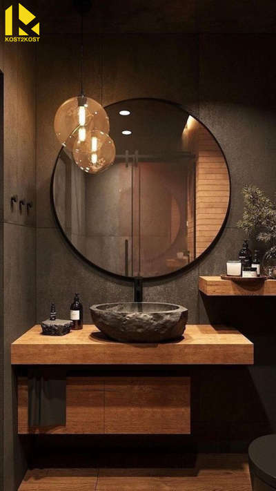 Lighting, Bathroom Designs by Interior Designer Kost 2 Kost Kitchens , Faridabad | Kolo