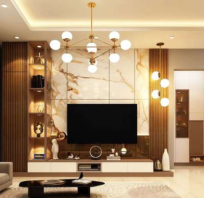 Living, Lighting, Storage Designs by Interior Designer D3 Dream decor design , Kozhikode | Kolo
