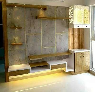 Lighting, Living, Storage Designs by Interior Designer MD Raza, Noida | Kolo