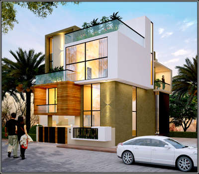 Exterior Designs by Flooring Haider Patel, Dewas | Kolo