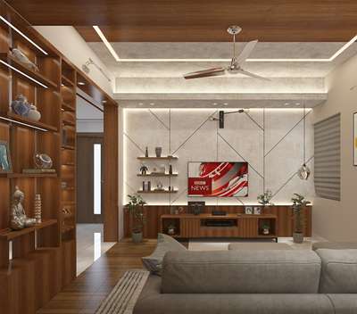 Furniture, Living, Lighting Designs by Interior Designer Kishor C, Palakkad | Kolo