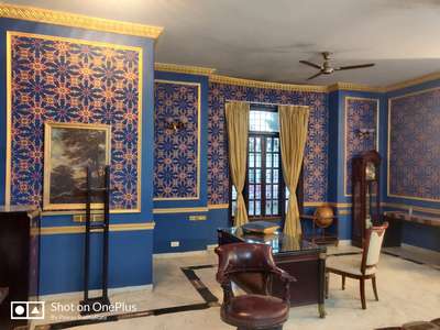 Dining, Furniture, Table, Wall, Window Designs by Building Supplies Radha Rani Wallpaper , Jaipur | Kolo