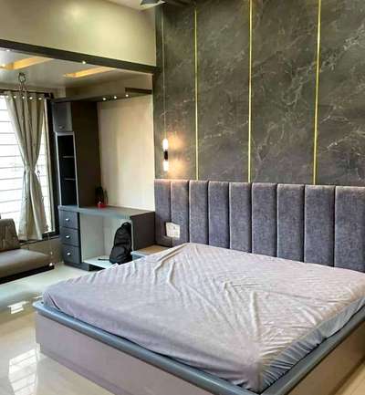 Furniture, Storage, Bedroom, Wall Designs by Carpenter Asif  woodwork solutions , Noida | Kolo