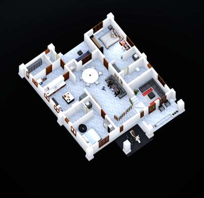 Plans Designs by 3D & CAD Muhammed Asif, Ernakulam | Kolo