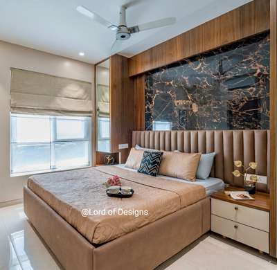 Furniture, Bedroom, Storage, Wall Designs by Interior Designer Lord of Designs, Jaipur | Kolo