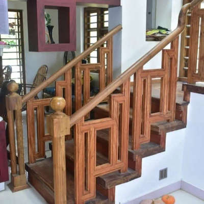 Staircase Designs by Carpenter palakkad interior  Kshethrainterior , Palakkad | Kolo