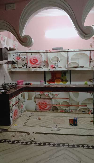 Kitchen, Storage Designs by Carpenter Vishal Singh, Jaipur | Kolo