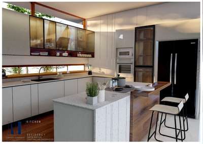 Kitchen, Lighting, Storage Designs by Architect CANOPY COMPANY, Kannur | Kolo