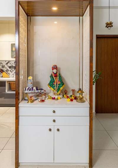 Prayer Room, Storage Designs by Carpenter ഹിന്ദി Carpenters  99 272 888 82, Ernakulam | Kolo