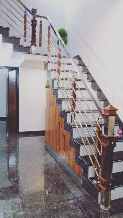 Staircase Designs by Fabrication & Welding Vasih Fasi, Malappuram | Kolo