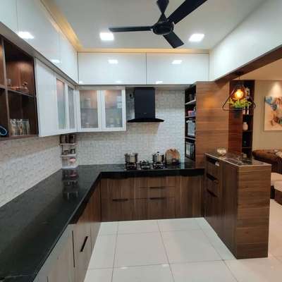 Ceiling, Kitchen, Lighting, Storage Designs by Building Supplies Moseen Safi carpenter, Gautam Buddh Nagar | Kolo