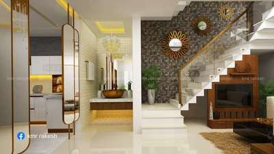 Staircase Designs by Architect kmr Rakesh, Malappuram | Kolo
