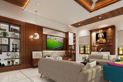 Furniture, Living, Lighting, Storage Designs by Interior Designer DQ designersinteriors, Thrissur | Kolo