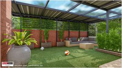 Outdoor Designs by Architect morrow home designs , Thiruvananthapuram | Kolo