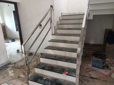 Staircase Designs by Civil Engineer Pradosh D G, Thiruvananthapuram | Kolo