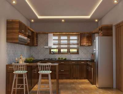 Kitchen, Furniture, Storage Designs by Architect Ar anulashin, Malappuram | Kolo