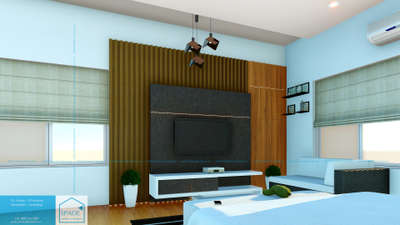 Living, Wall, Home Decor Designs by Contractor SPADE Builders, Thiruvananthapuram | Kolo