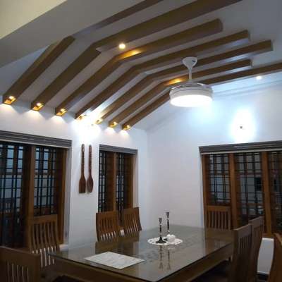 Dining, Furniture, Lighting, Table, Window Designs by Carpenter Ratheesh Kj, Kottayam | Kolo