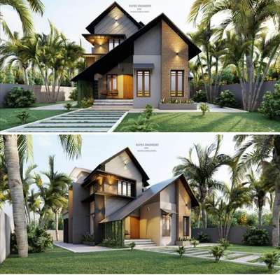 Exterior, Lighting Designs by Architect Rijuldas V, Malappuram | Kolo