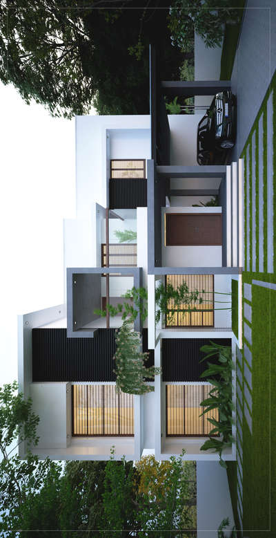 Exterior Designs by Architect Ashly Mary Architects, Kottayam | Kolo