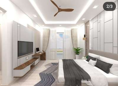 Bedroom, Furniture, Storage, Lighting, Ceiling Designs by Home Owner sk  khan , Gurugram | Kolo