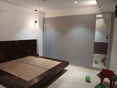 Furniture, Bedroom, Storage, Wall Designs by Painting Works Saalim Sheikh, Delhi | Kolo