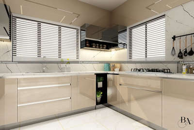 Kitchen, Storage, Window Designs by Interior Designer ibrahim badusha, Thrissur | Kolo