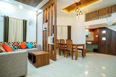 Living, Furniture, Table, Lighting, Storage, Ceiling Designs by Contractor Thomas Mathew, Pathanamthitta | Kolo