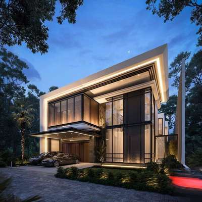 Exterior, Lighting Designs by Contractor amaan khan, Bhopal | Kolo