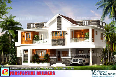 Exterior Designs by Civil Engineer Er  ABHINAND , Kozhikode | Kolo