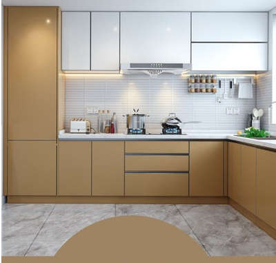 Kitchen, Lighting, Storage Designs by Interior Designer Bhatiya interior , Delhi | Kolo