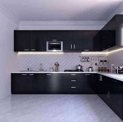 Kitchen, Lighting, Storage Designs by Carpenter à´¹à´¿à´¨àµ�à´¦à´¿ Carpenters  99 272 888 82, Ernakulam | Kolo