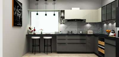 Kitchen, Storage Designs by Carpenter Sultan Malik, Gurugram | Kolo