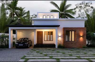 Exterior, Lighting Designs by Architect B and F Architects, Malappuram | Kolo