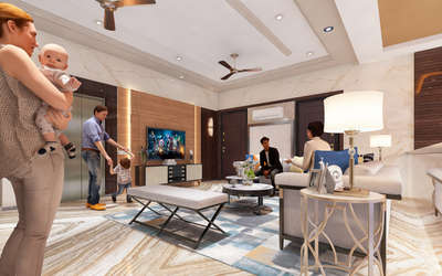 Lighting, Living, Furniture, Storage, Table Designs by 3D & CAD Gaurav Nagarwal, Jaipur | Kolo