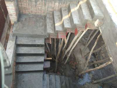 Staircase Designs by Contractor GL Kumawat, Jaipur | Kolo