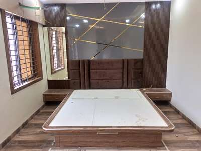 Furniture, Storage, Bedroom, Wall, Window Designs by Interior Designer Pratik MOTHE, Indore | Kolo