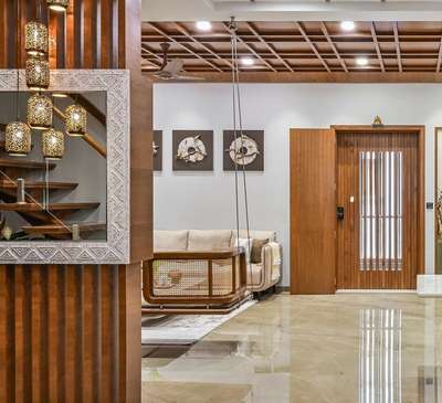 Ceiling, Lighting, Living, Furniture, Home Decor Designs by Contractor Construire Design , Delhi | Kolo